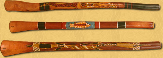 Painted Didgeridoos